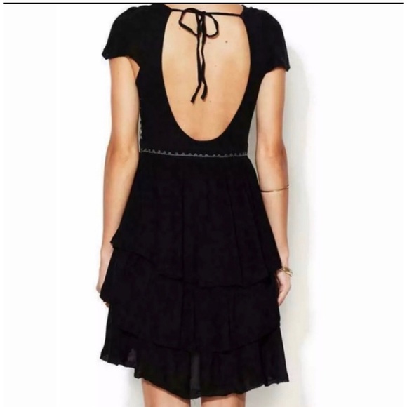 9x 👯‍♀️Host Pick⚡️Free People Tiered Raw Hem Dress - Picture 2 of 14